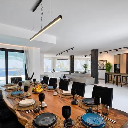 빌라 Black Villa- Cave Heated Pool Mykonos Town