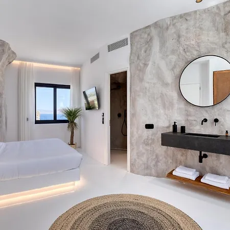 Black Villa- Cave Heated Pool 빌라 Mykonos Town