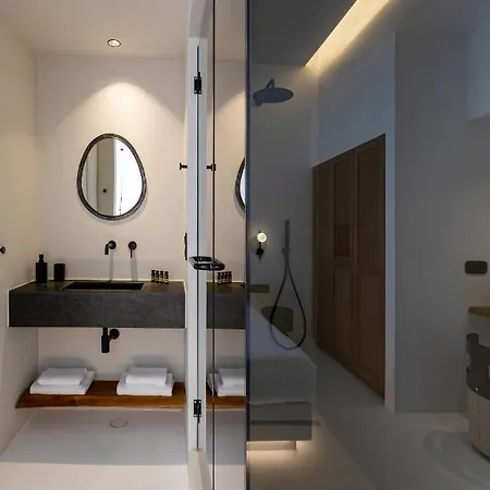 빌라 Black Villa- Cave Heated Pool Mykonos Town